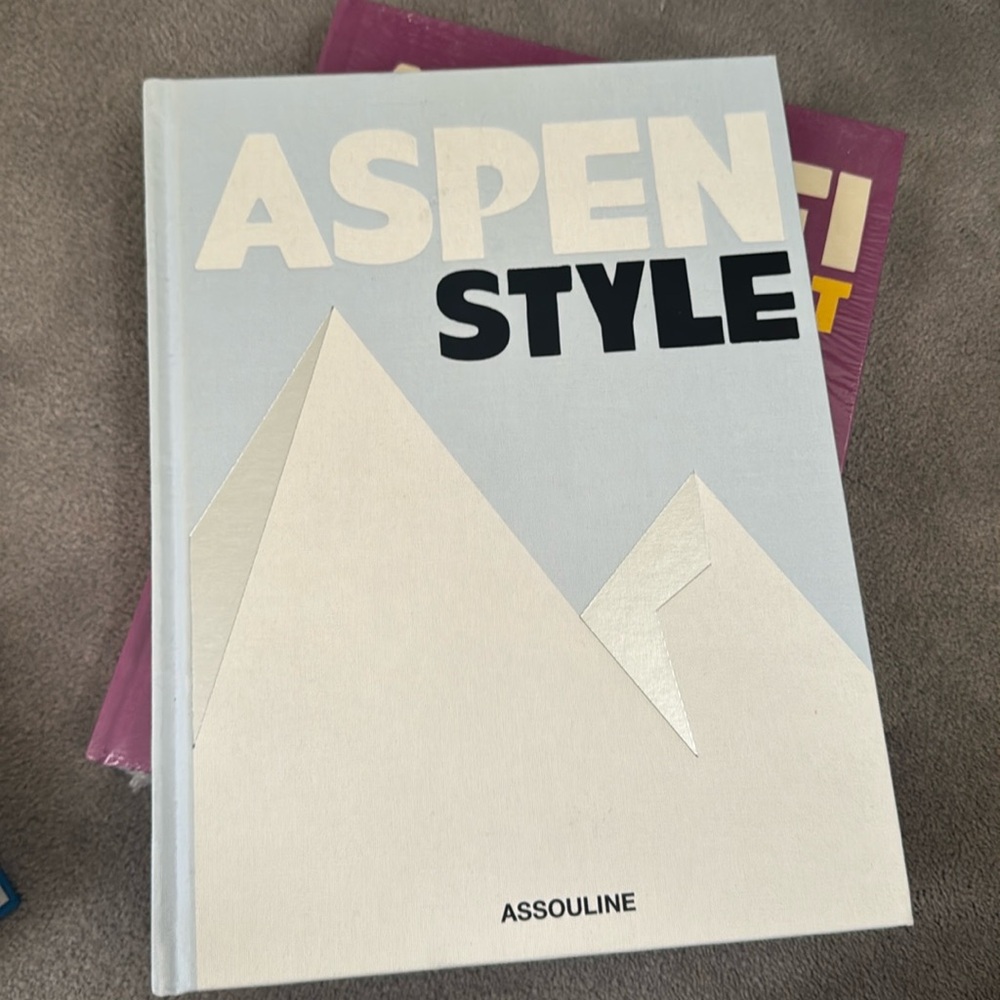 Aspen Assouline Coffee Table Book